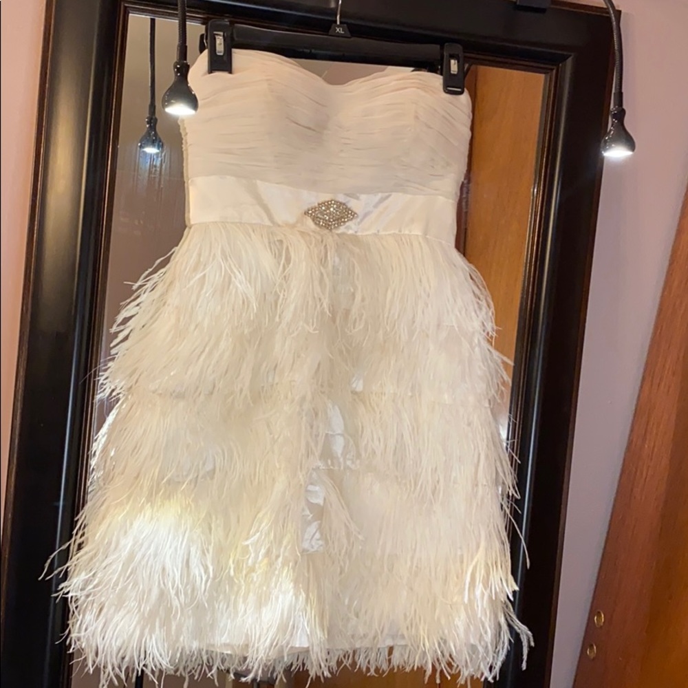 White Homecoming/ Event Dress